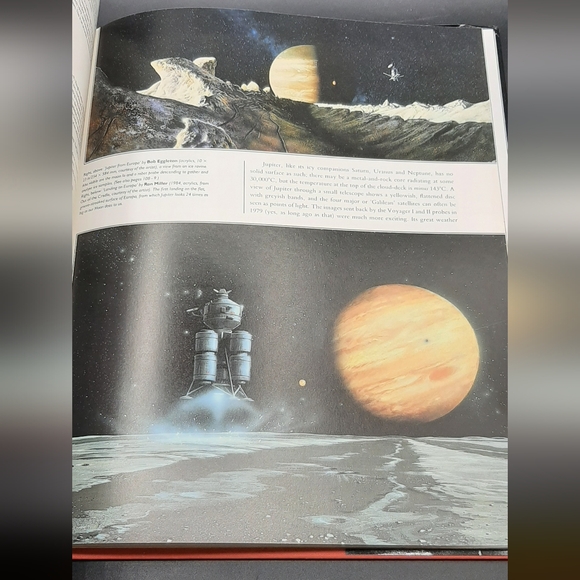 Visions of Space Artist Jouney Through The Cosmos David A. Hardy Hardcovered - Picture 9 of 11